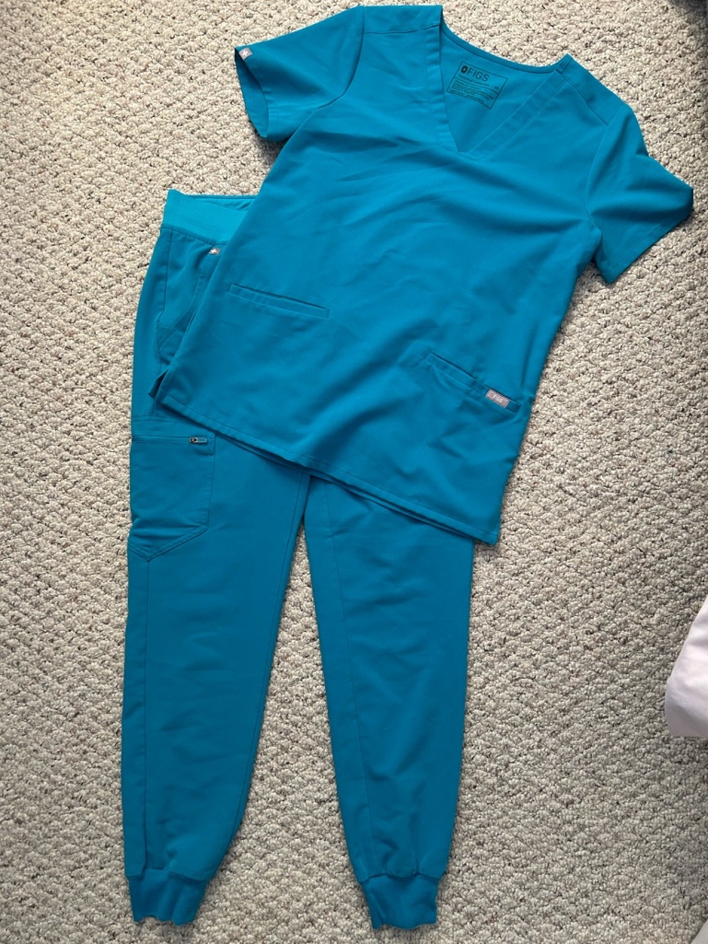 FIGS Scrub Set Blue XS